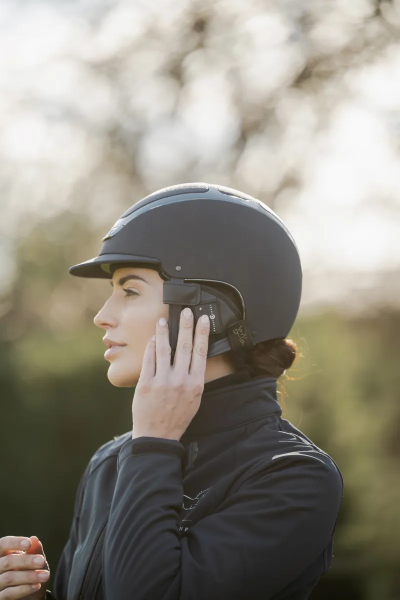 Finer Equine Helmet Connect Removable Bluetooth Headphone. 2 Finer Equine Helmet Connect Removable Bluetooth Headphone. - Image 2
