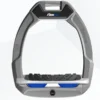 Flex-On Safe-On Stirrups - Silver Grey IUG Grey/Blue