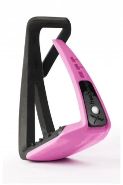 Freejump Soft Up Lite Stirrups Black/Pink