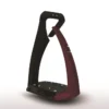 FreeJump Soft Up Pro Plus Stirrups Black/Bordeaux