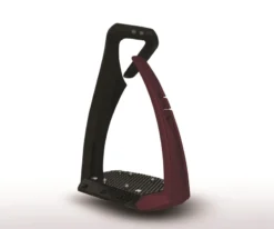 FreeJump Soft Up Pro Plus Stirrups Black/Bordeaux