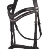 GFS Simplicity Bridle W/Rubber Reins - Black