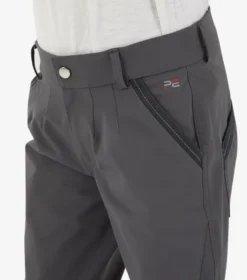 Premier Equine Gando Boys Gel Knee Riding Breeches Grey -Lemieux Shop Gando Boys Gel Knee Riding Breeches Anthracite 5