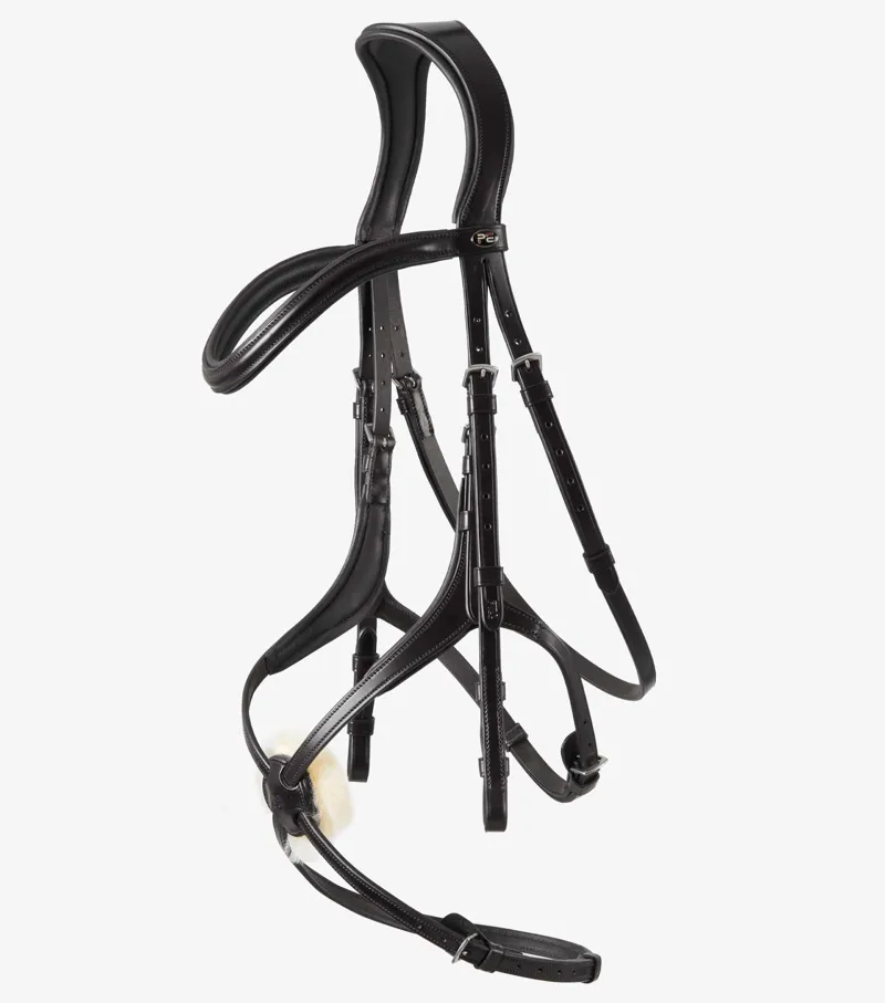 Premier Equine Glorioso Grackle Bridle Black 6 Premier Equine Glorioso Grackle Bridle Black - Image 6