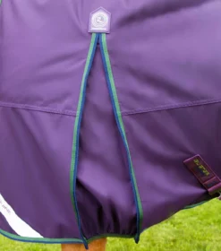 Premier Equine Buster Hardy 100g Half Neck Turnout Rug Purple -Lemieux Shop Hardy Purple 4