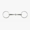 Premier Equine Hollow Mouth Race Snaffle Bit - 75mm Rings