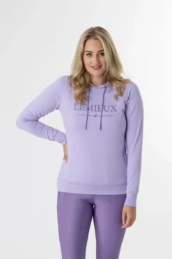 LeMieux Luxe Hoodie Wisteria 9 LeMieux Luxe Hoodie Wisteria -Lemieux Shop IT02924 studio luxehoodie wisteria 1