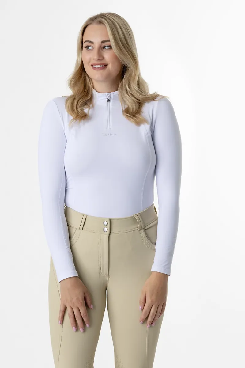 LeMieux Base Layer White 5 LeMieux Base Layer White - Image 5