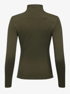 LeMieux Alice Quarter Neck Zip Moss 9 LeMieux Alice Quarter Neck Zip Moss -Lemieux Shop IT02932 product alicebaselayer moss 4