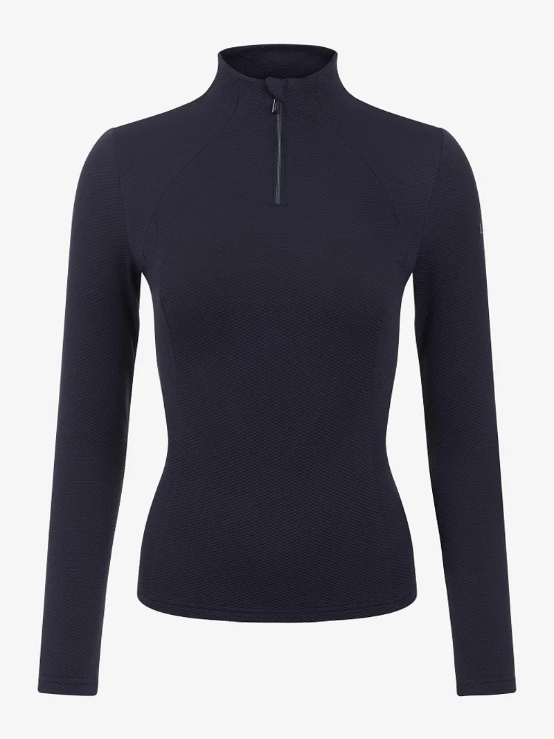 LeMieux Alice Quarter Neck Zip Navy 1 LeMieux Alice Quarter Neck Zip Navy