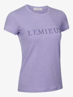 LeMieux Classic 'Love LeMieux' T-Shirt Wisteria -Lemieux Shop IT02951 product classictshirt wisteria 3