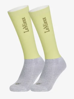 LeMieux Competition Socks 2 Pack Kiwi