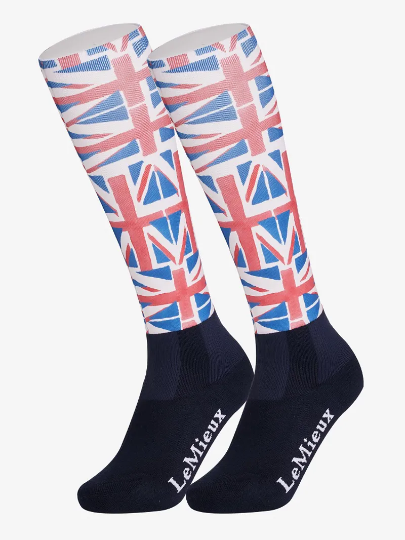 LeMieux Footsie Socks Union Jacks 1 LeMieux Footsie Socks Union Jacks
