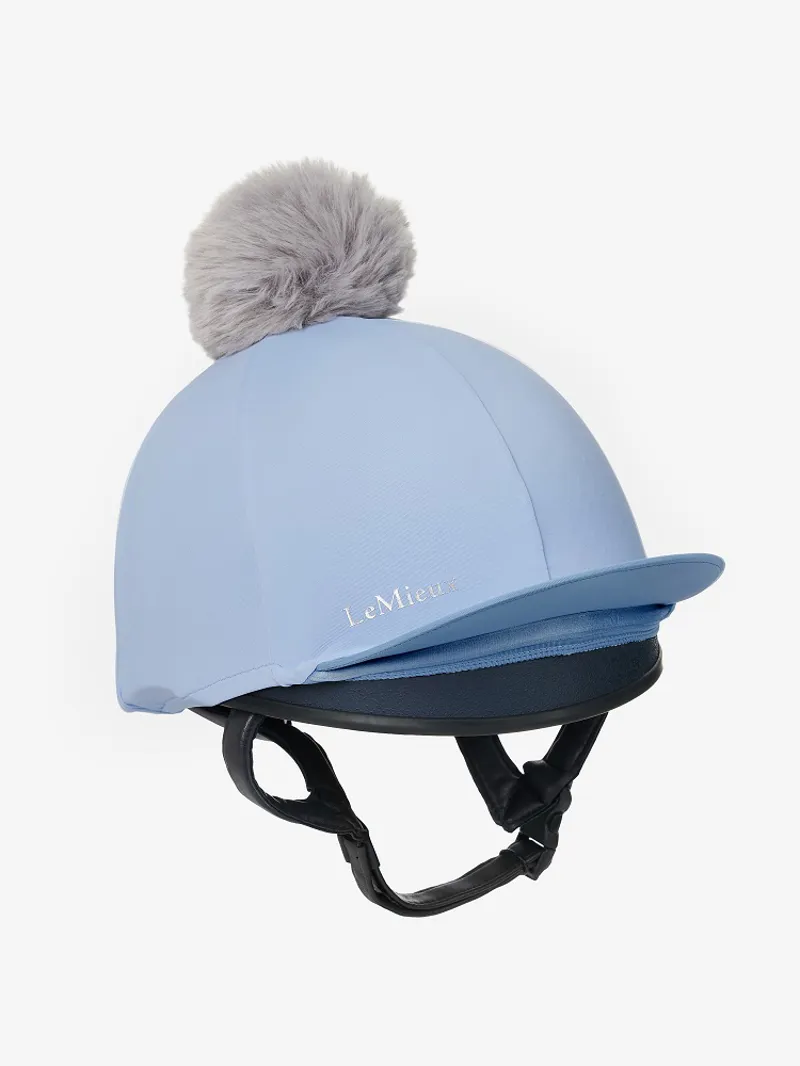 LeMieux Pom Hat Silk Mist 1 LeMieux Pom Hat Silk Mist