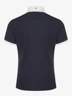 LeMieux Young Rider Belle Show Shirt Navy -Lemieux Shop IT03015 product YRbelleshowshirt navy 3