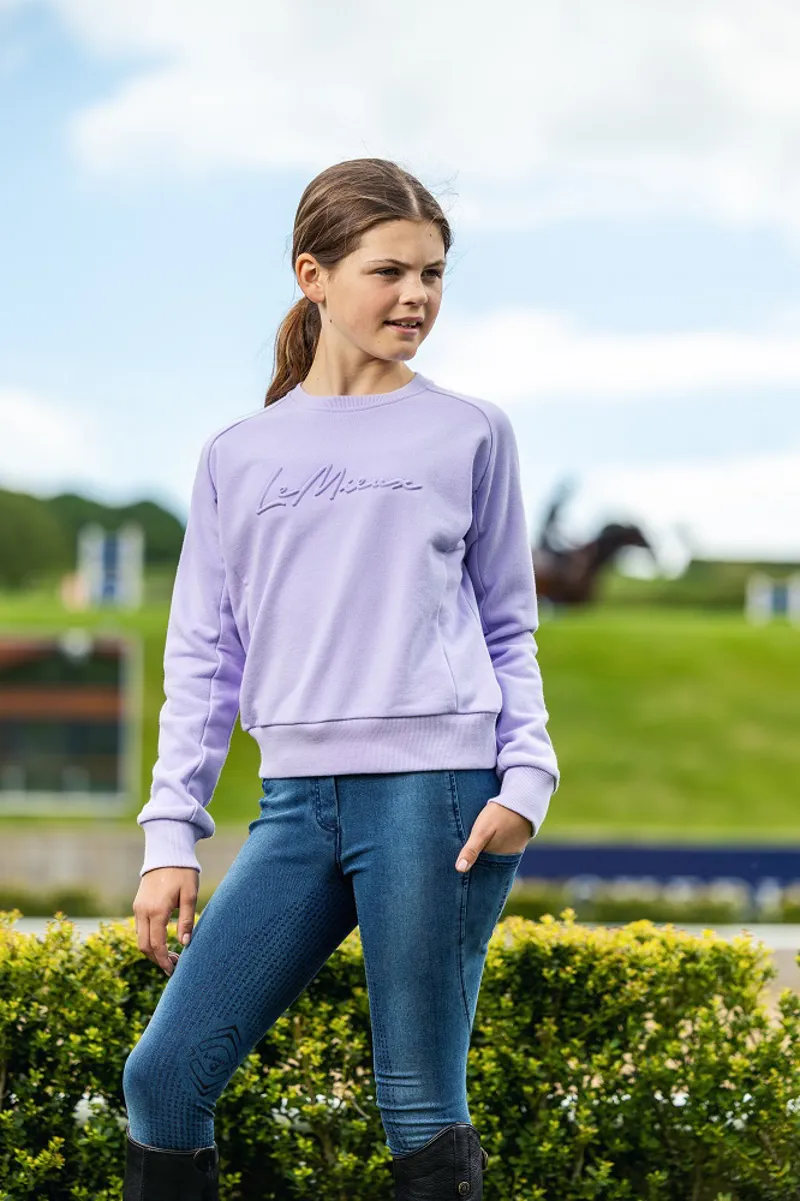 LeMieux Young Rider Annabelle Bregging Indigo 5 LeMieux Young Rider Annabelle Bregging Indigo - Image 5