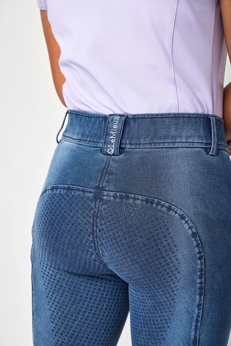 LeMieux Young Rider Annabelle Bregging Indigo 4 LeMieux Young Rider Annabelle Bregging Indigo - Image 4