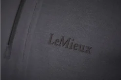 LeMieux Mens Elite Zip Polo Shirt Charcoal 11 LeMieux Mens Elite Zip Polo Shirt Charcoal -Lemieux Shop IT03168 detail menselitezippolo charcoal 4