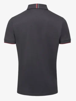 LeMieux Mens Elite Zip Polo Shirt Charcoal 10 LeMieux Mens Elite Zip Polo Shirt Charcoal -Lemieux Shop IT03168 product menselitezippolo charcoal 4