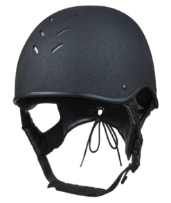 Charles Owen JS1 Pro Jockey Skull Black