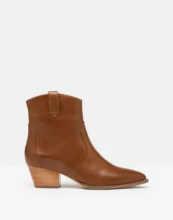 Joules Mayfair Leather Chelsea Boot Tan -Lemieux Shop Joules Mayfair Leather Chelsea Womens Boot 5