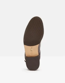 Joules Westcote Knee High Leather Boot Dark Brown -Lemieux Shop Joules Westcote Knee High Leather Boot 7