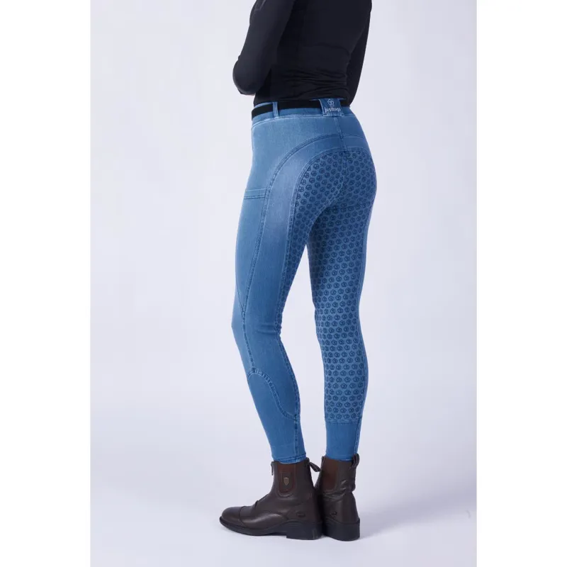 Just Togs Just Jeans Riding Tights Ice 3 Just Togs Just Jeans Riding Tights Ice - Image 3