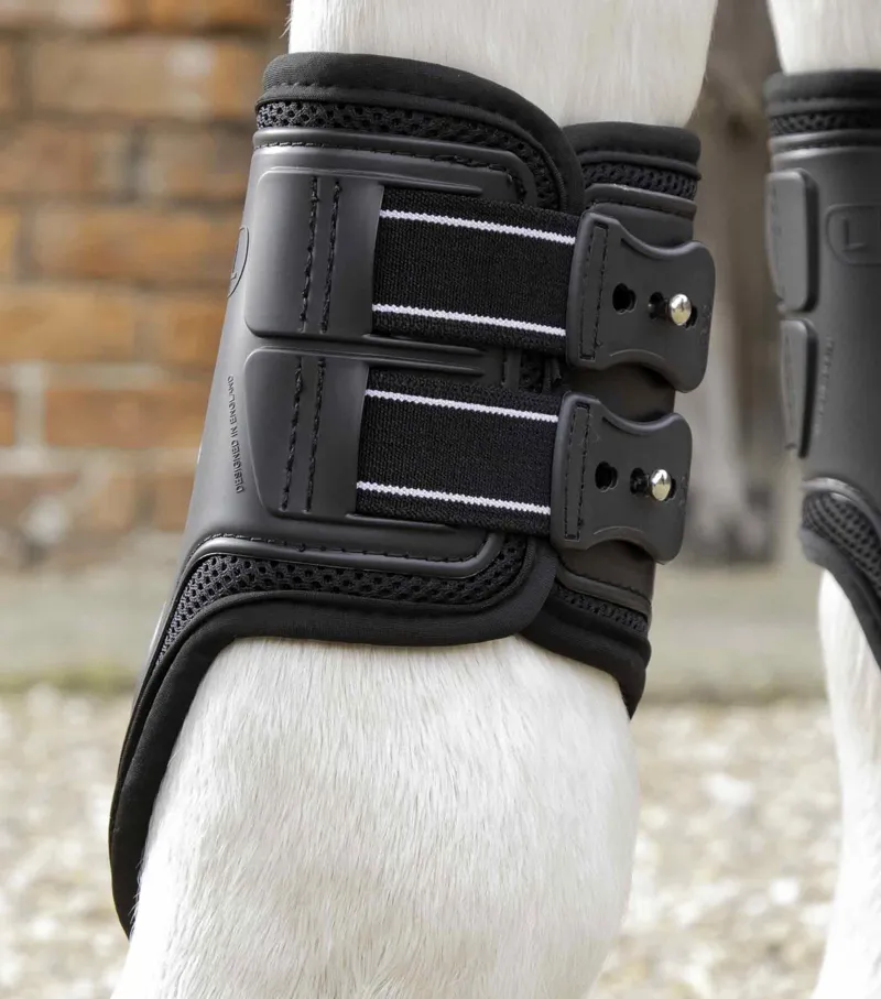 Premier Equine Kevlar Airtechnology Fetlock Boots Black 4 Premier Equine Kevlar Airtechnology Fetlock Boots Black - Image 4
