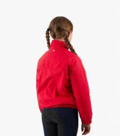 Premier Equine Junior Pro Rider Unisex Riding Jacket Red -Lemieux Shop Kids Pro Rider Unisex Jacket Red 3
