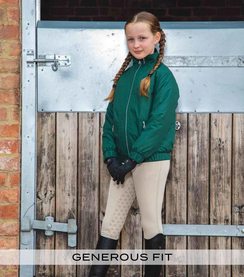 Premier Equine Junior Pro Rider Unisex Riding Jacket Green 2 Premier Equine Junior Pro Rider Unisex Riding Jacket Green - Image 2