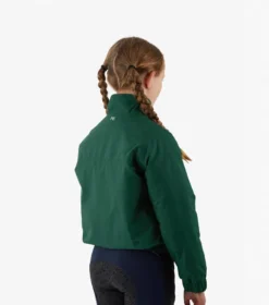 Premier Equine Junior Pro Rider Unisex Riding Jacket Green 8 Premier Equine Junior Pro Rider Unisex Riding Jacket Green -Lemieux Shop Kids Pro Rider Unisex Waterproof Riding Jacket Green 3