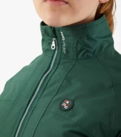 Premier Equine Junior Pro Rider Unisex Riding Jacket Green 9 Premier Equine Junior Pro Rider Unisex Riding Jacket Green -Lemieux Shop Kids Pro Rider Unisex Waterproof Riding Jacket Green 4