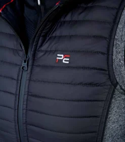Premier Equine Lamera Ladies Hybrid Technical Riding Gilet Black -Lemieux Shop Lamera Ladies Hybrid Technical Riding Gilet Black 4
