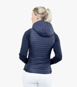 Premier Equine Lamera Ladies Hybrid Technical Riding Gilet Navy -Lemieux Shop Lamera Ladies Hybrid Technical Riding Gilet Navy 2
