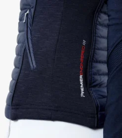 Premier Equine Lamera Ladies Hybrid Technical Riding Gilet Navy -Lemieux Shop Lamera Ladies Hybrid Technical Riding Gilet Navy 6