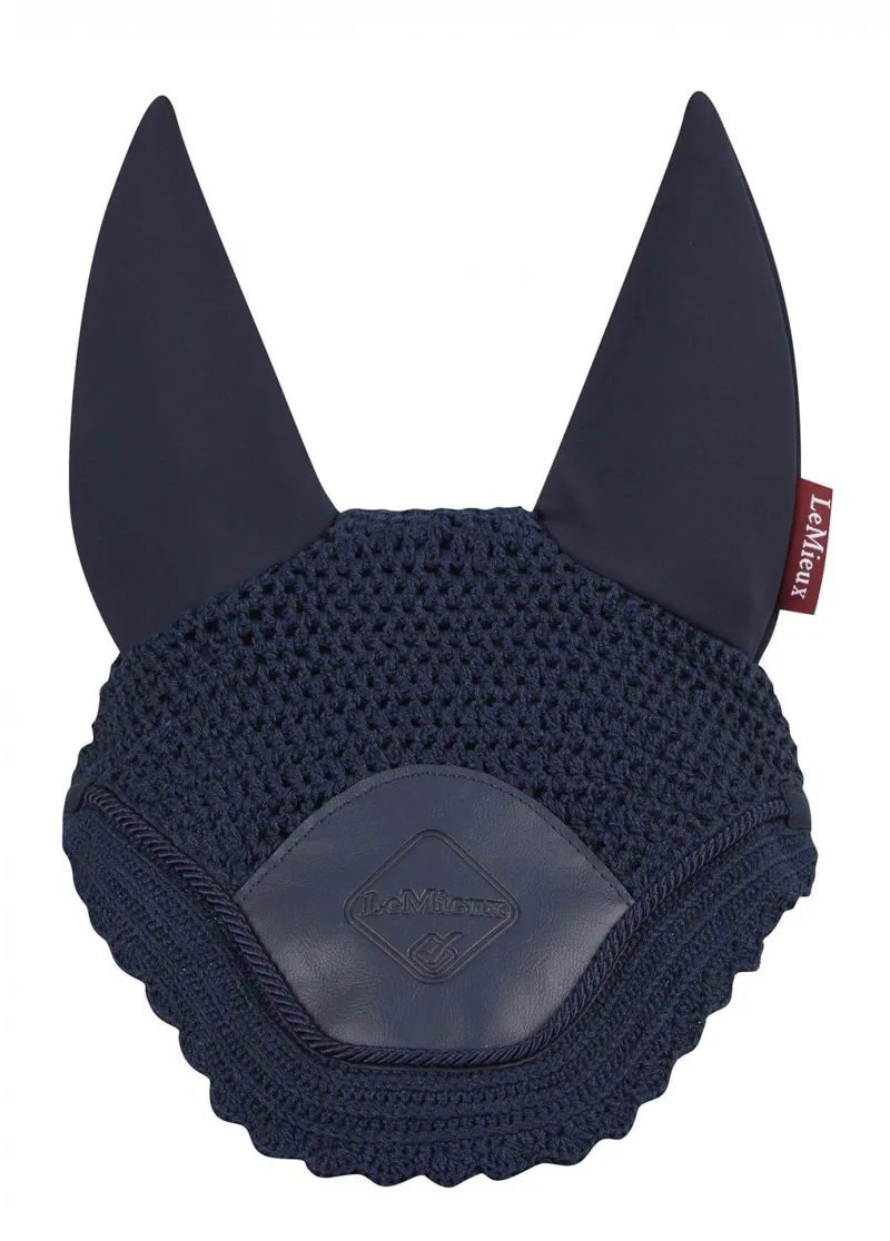 LeMieux Acoustic Pro Fly Hood Navy 1 LeMieux Acoustic Pro Fly Hood Navy