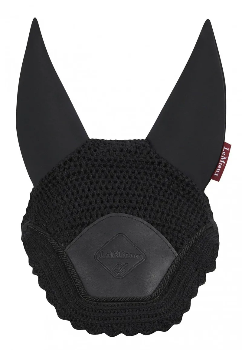 LeMieux Acoustic Pro Fly Hood Black 1 LeMieux Acoustic Pro Fly Hood Black