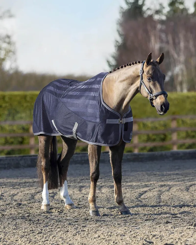 LeMieux Arika Air-Tek Sheet Rug Navy 1 LeMieux Arika Air-Tek Sheet Rug Navy