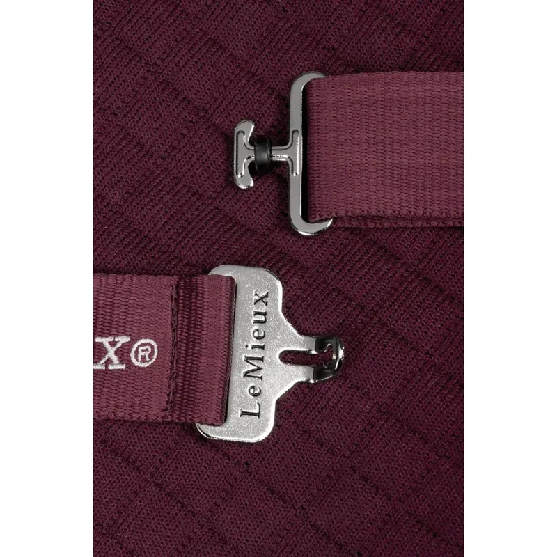 LeMieux Arika Clima-Tek Rug Burgundy 3 LeMieux Arika Clima-Tek Rug Burgundy - Image 3