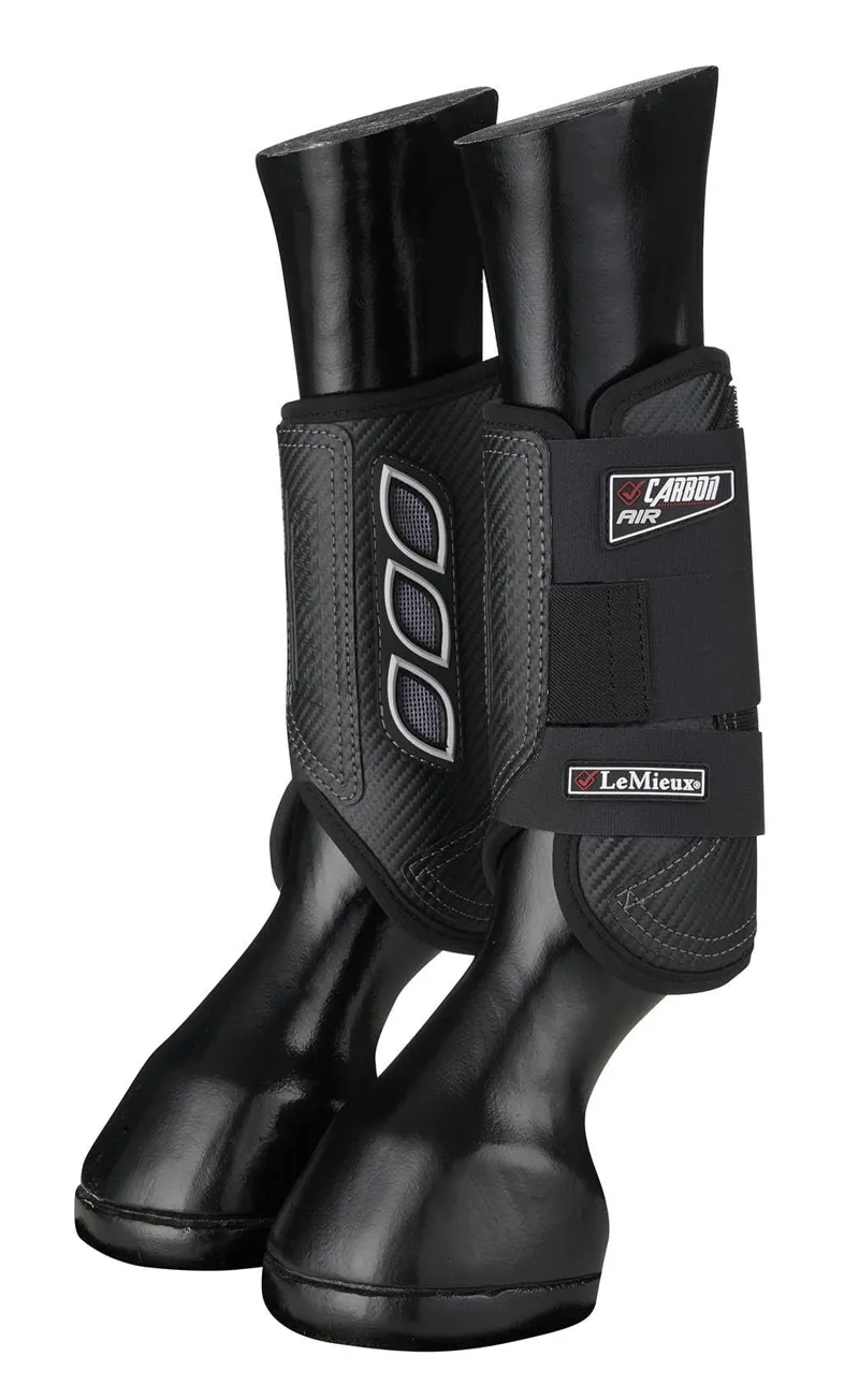 LeMieux Carbon Air XC Front Boots Black 1 LeMieux Carbon Air XC Front Boots Black