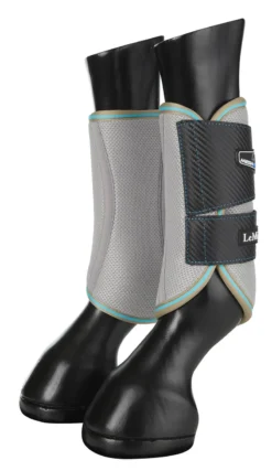 LeMieux Carbon Mesh Wrap Boots Azure
