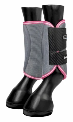 LeMieux Carbon Mesh Wrap Boots Watermelon