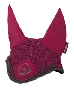 LeMieux Classic Lycra Fly Hood Mulberry