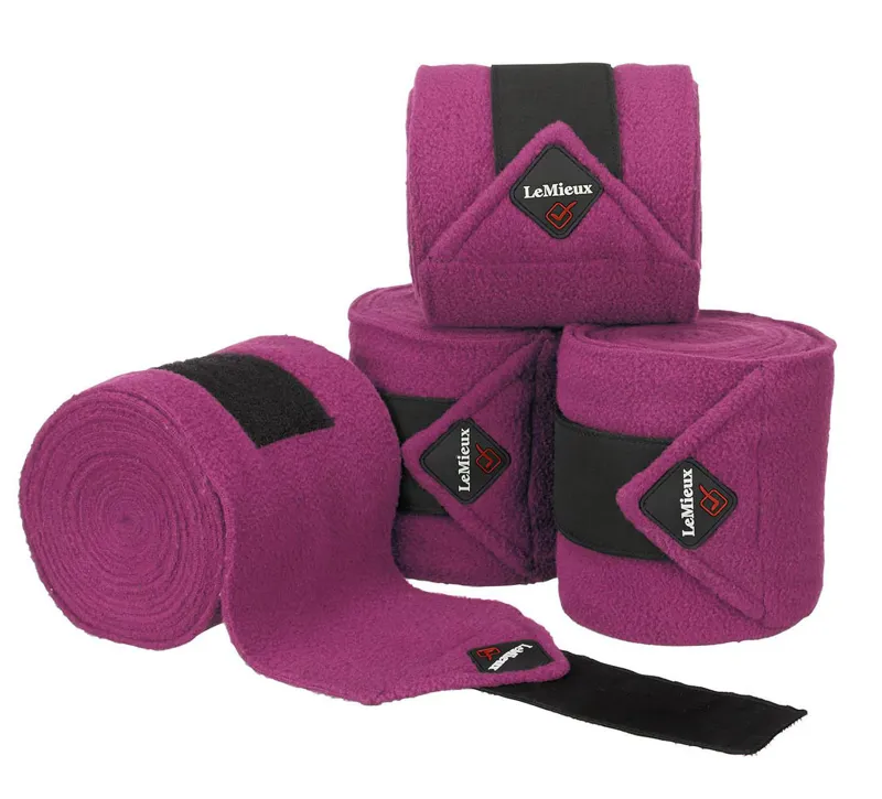 LeMieux Classic Polo Bandages Plum 1 LeMieux Classic Polo Bandages Plum