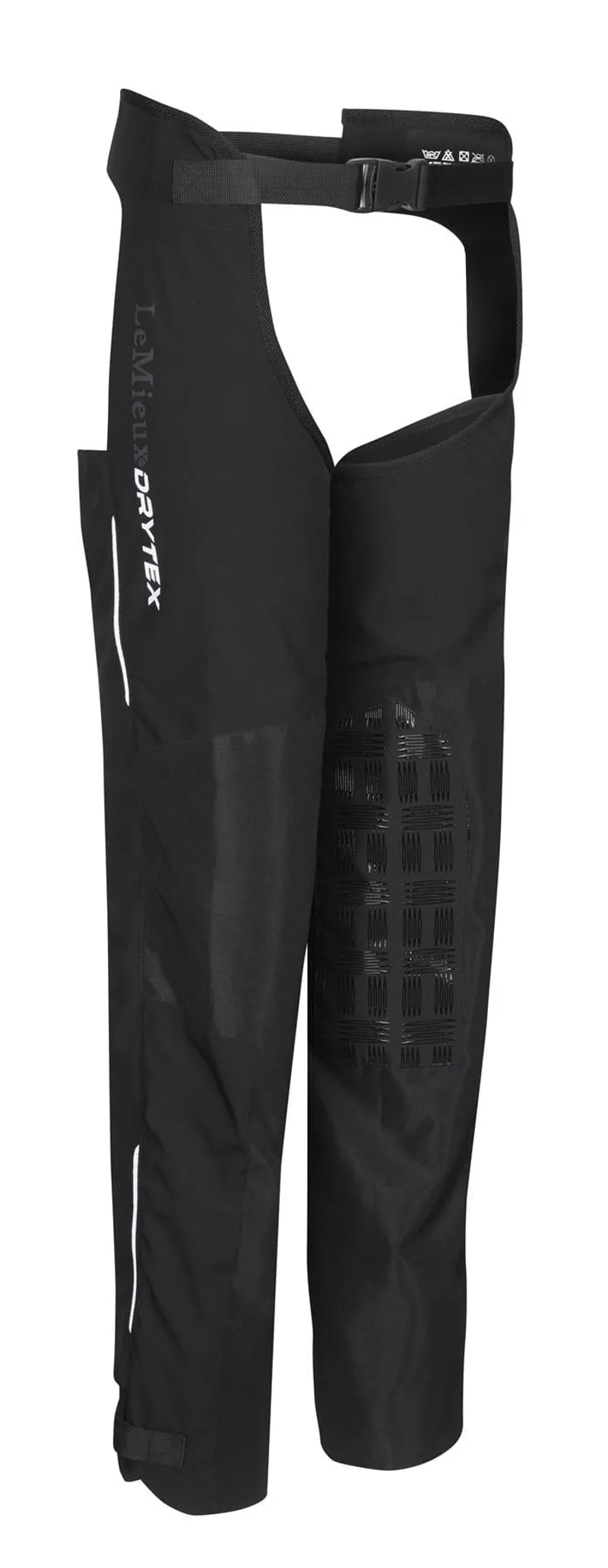 LeMieux DryTex Stormwear Waterproof Chaps Black 1 LeMieux DryTex Stormwear Waterproof Chaps Black