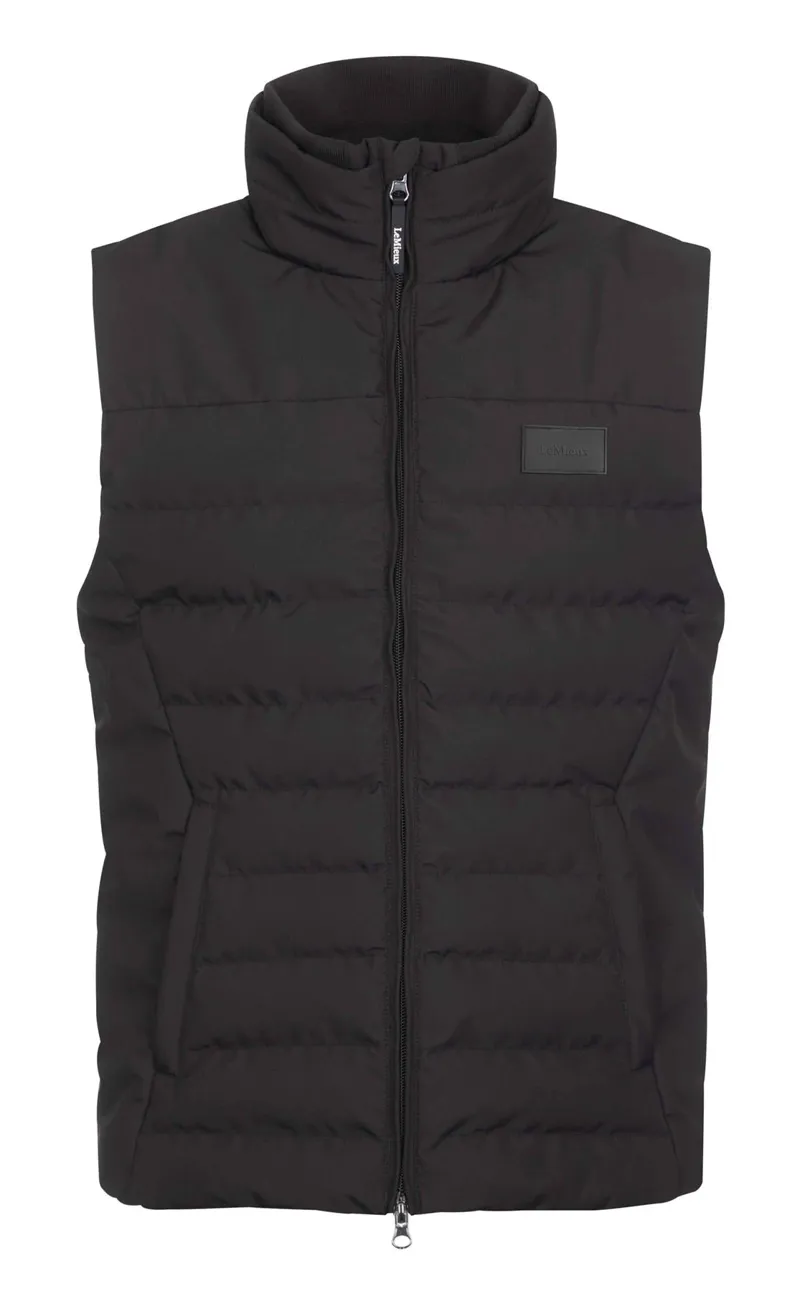 LeMieux Elite Mens Gilet Black 1 LeMieux Elite Mens Gilet Black