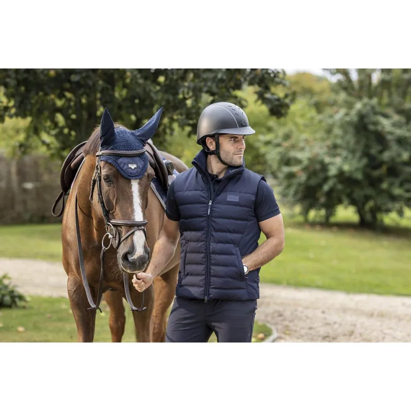 LeMieux Elite Mens Gilet Navy 4 LeMieux Elite Mens Gilet Navy - Image 4