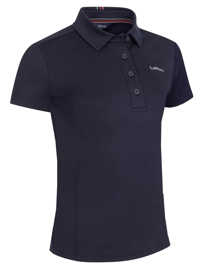 LeMieux Elite Mens Polo Shirt Navy 1 LeMieux Elite Mens Polo Shirt Navy