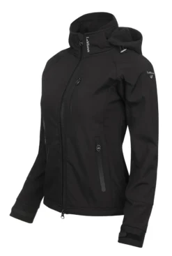 LeMieux Elite Ladies Soft Shell Jacket Black 9 LeMieux Elite Ladies Soft Shell Jacket Black -Lemieux Shop LeMieux Elite Womens Soft Shell Jacket Black 1