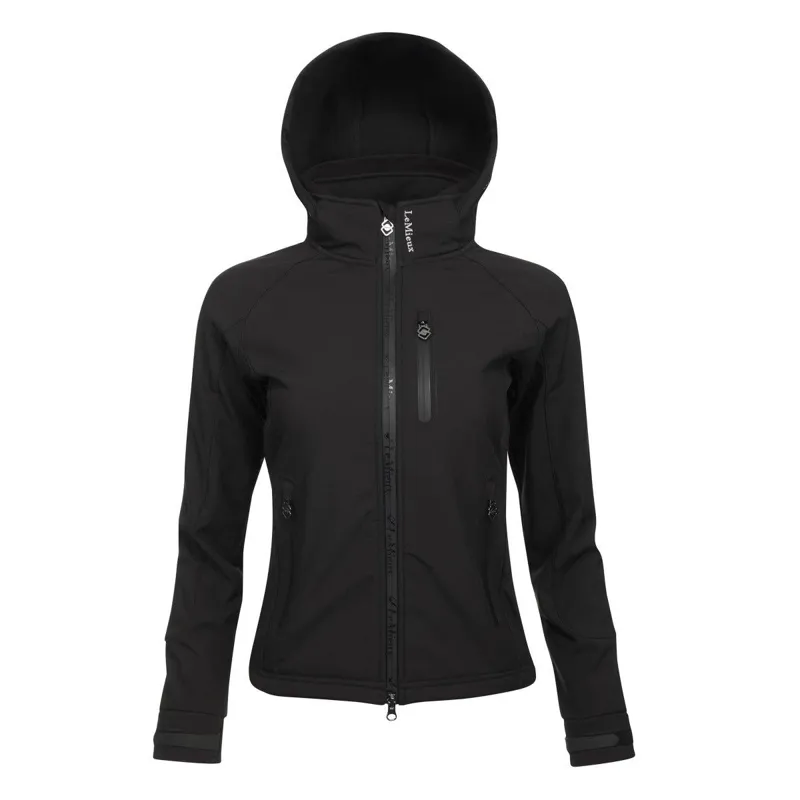 LeMieux Elite Ladies Soft Shell Jacket Black 1 LeMieux Elite Ladies Soft Shell Jacket Black